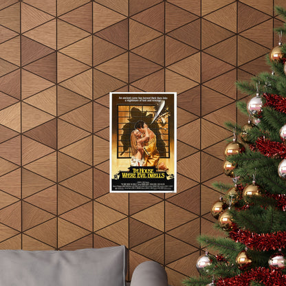 THE HOUSE WHERE EVIL DWELLS 1982 - Paper Movie Poster-The Sticker Space