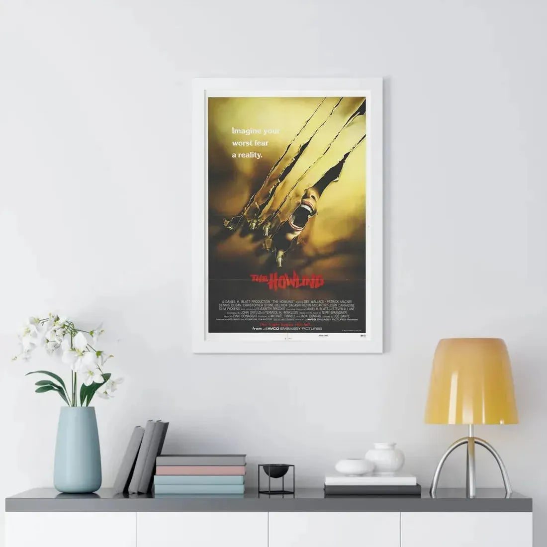 THE HOWLING 1981 - Framed Movie Poster - The Sticker Space