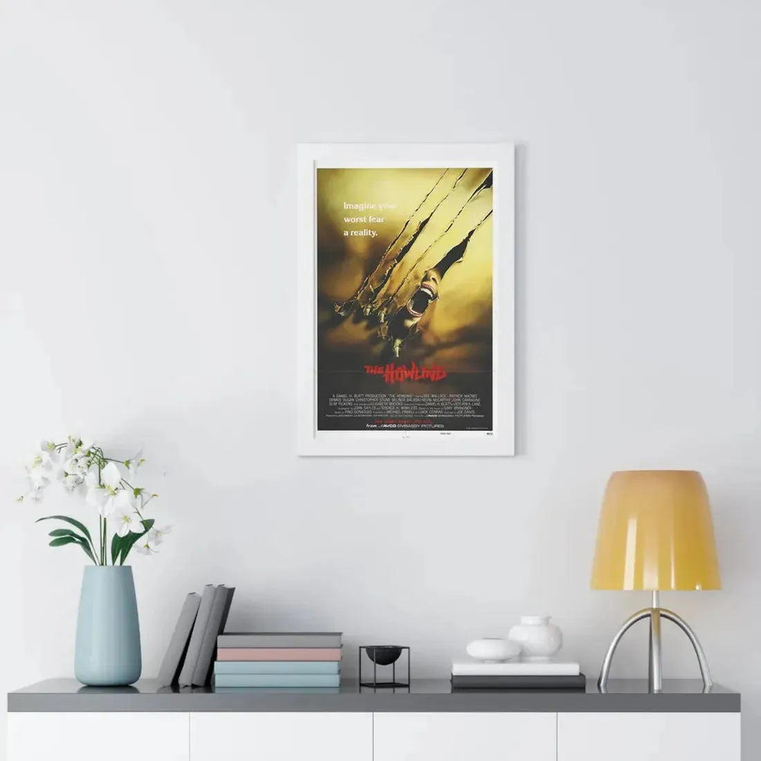 THE HOWLING 1981 - Framed Movie Poster - The Sticker Space