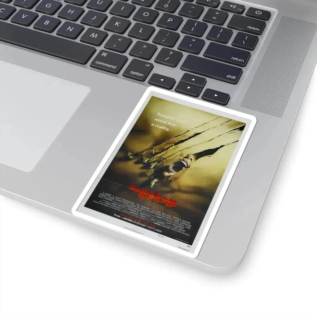 The Howling 1981 Movie Poster - STICKER Vinyl Kiss-Cut Decal - The Sticker Space