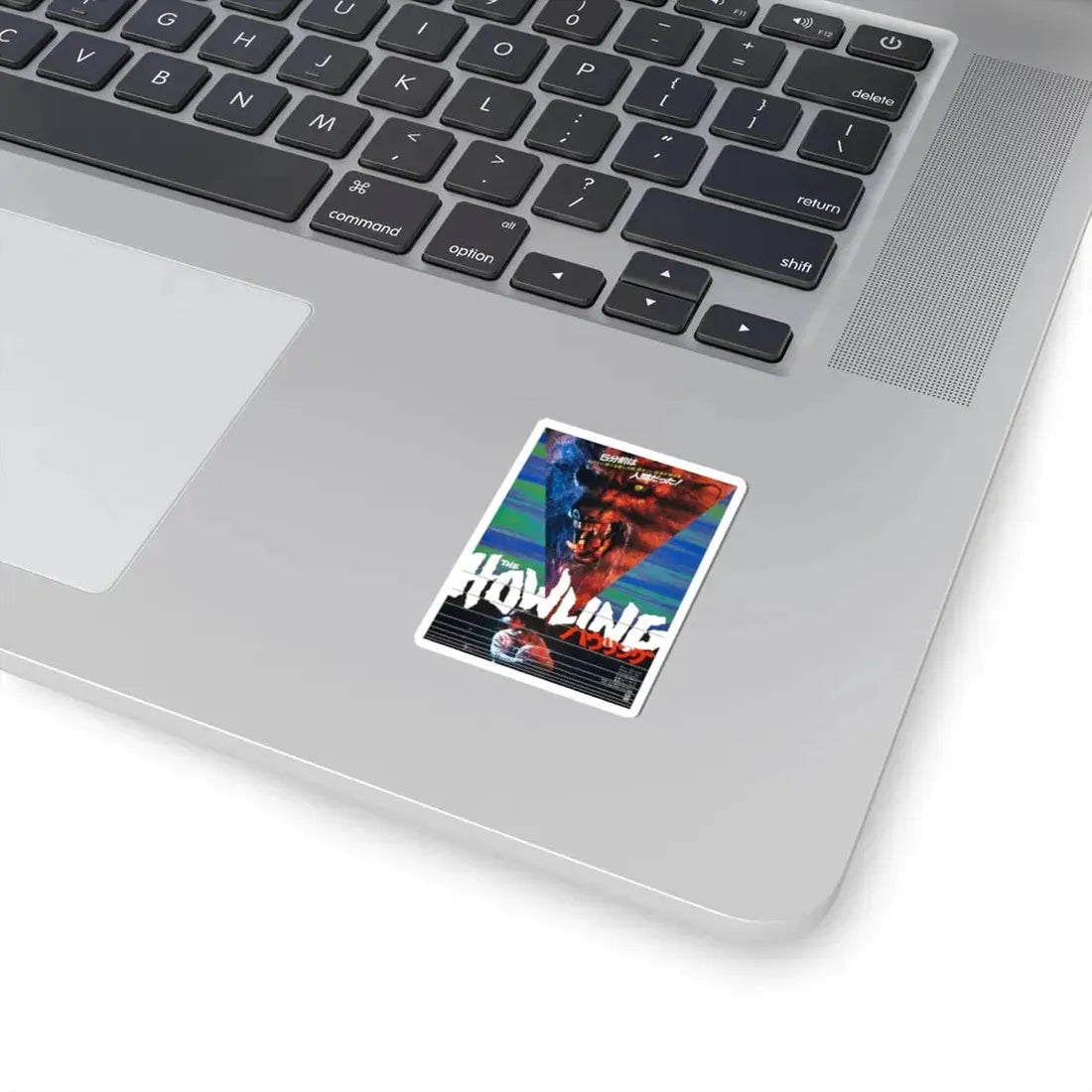 THE HOWLING (ASIAN) 1981 Movie Poster - STICKER Vinyl Kiss-Cut Decal - The Sticker Space