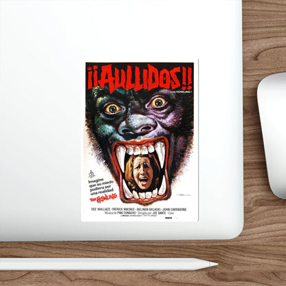 THE HOWLING (SPANISH) 1981 Movie Poster STICKER Vinyl Die-Cut Decal-The Sticker Space