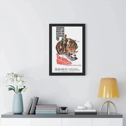 THE HUMAN DUPLICATORS 1965 - Framed Movie Poster - The Sticker Space