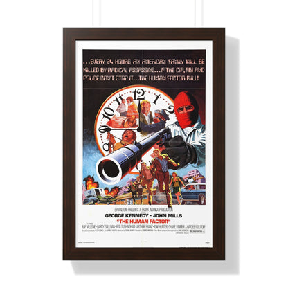 THE HUMAN FACTOR 1979 - Framed Movie Poster-16″ x 24″-The Sticker Space