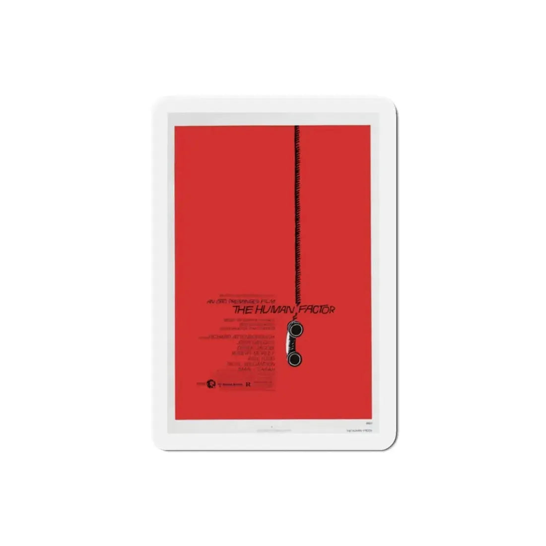 The Human Factor 1979 Movie Poster Refrigerator Magnet 2 Inch - The Sticker Space