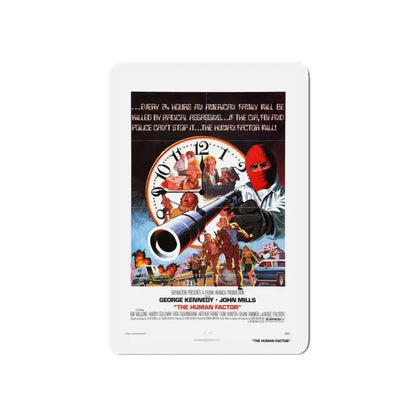 THE HUMAN FACTOR 1979 Movie Poster - Refrigerator Magnet 3 Inch Die-Cut - The Sticker Space