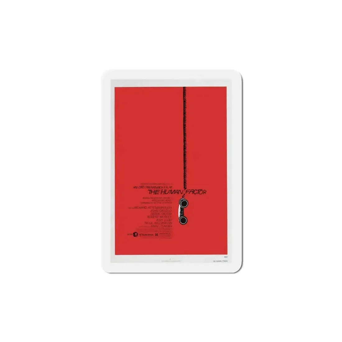 The Human Factor 1979 Movie Poster Refrigerator Magnet 5 Inch - The Sticker Space