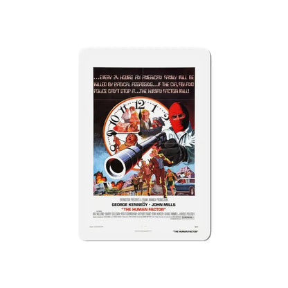 THE HUMAN FACTOR 1979 Movie Poster - Refrigerator Magnet 6 Inch Die-Cut - The Sticker Space