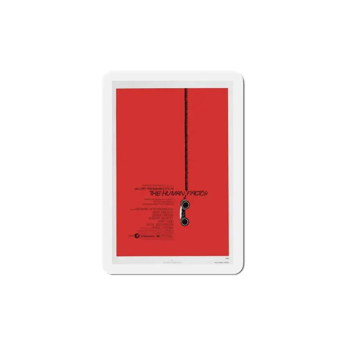 The Human Factor 1979 Movie Poster Refrigerator Magnet 6 Inch - The Sticker Space