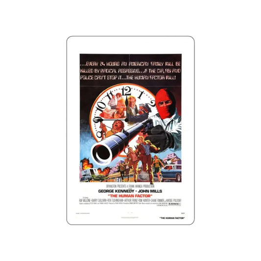 THE HUMAN FACTOR 1979 Movie Poster STICKER Vinyl Die-Cut Decal 2 Inch - The Sticker Space