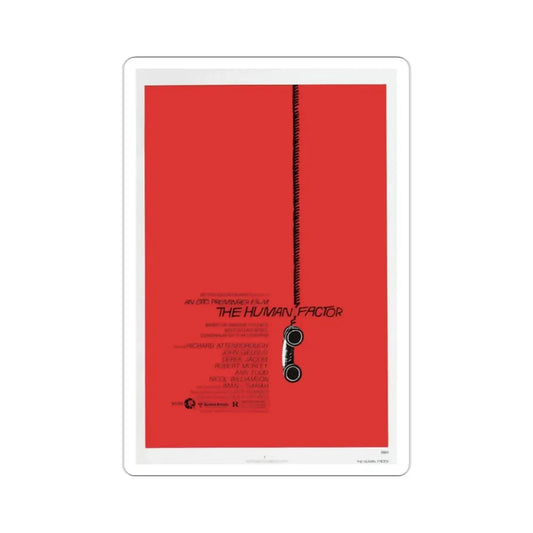 The Human Factor 1979 Movie Poster STICKER Vinyl Die-Cut Decal 2 Inch - The Sticker Space