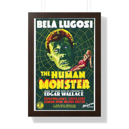 THE HUMAN MONSTER (2) 1939 - Framed Movie Poster-16″ x 24″-The Sticker Space