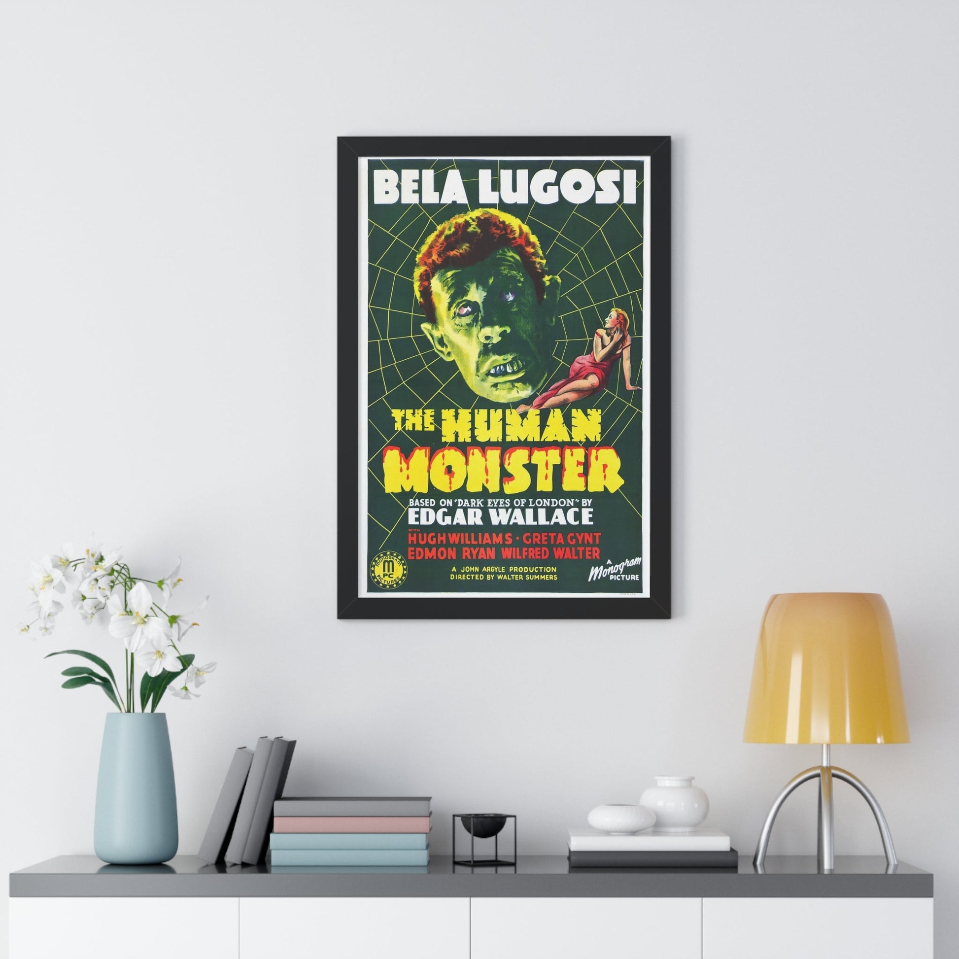 THE HUMAN MONSTER (2) 1939 - Framed Movie Poster-The Sticker Space