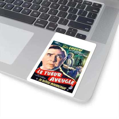 THE HUMAN MONSTER (BELGIAN) 1939 Movie Poster - STICKER Vinyl Kiss-Cut Decal - The Sticker Space