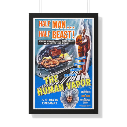 THE HUMAN VAPOR 1960 - Framed Movie Poster-20" x 30"-The Sticker Space