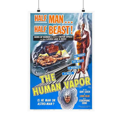 THE HUMAN VAPOR 1960 - Paper Movie Poster 16″ x 24″ Matte - The Sticker Space