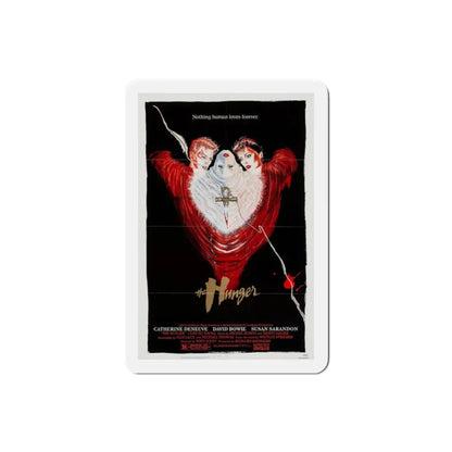 The Hunger 1983 Movie Poster Refrigerator Magnet 2 Inch - The Sticker Space
