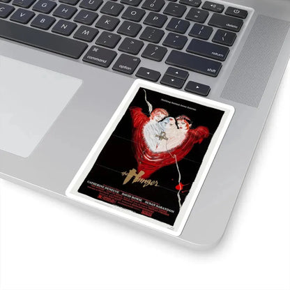 The Hunger 1983 Movie Poster - STICKER Vinyl Kiss-Cut Decal - The Sticker Space