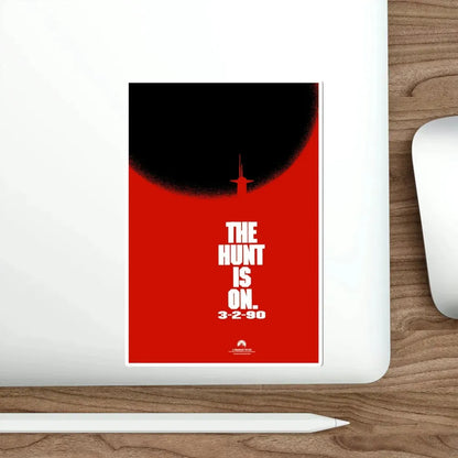 The Hunt For Red October 1990 Movie Poster STICKER Vinyl Die-Cut Decal - The Sticker Space