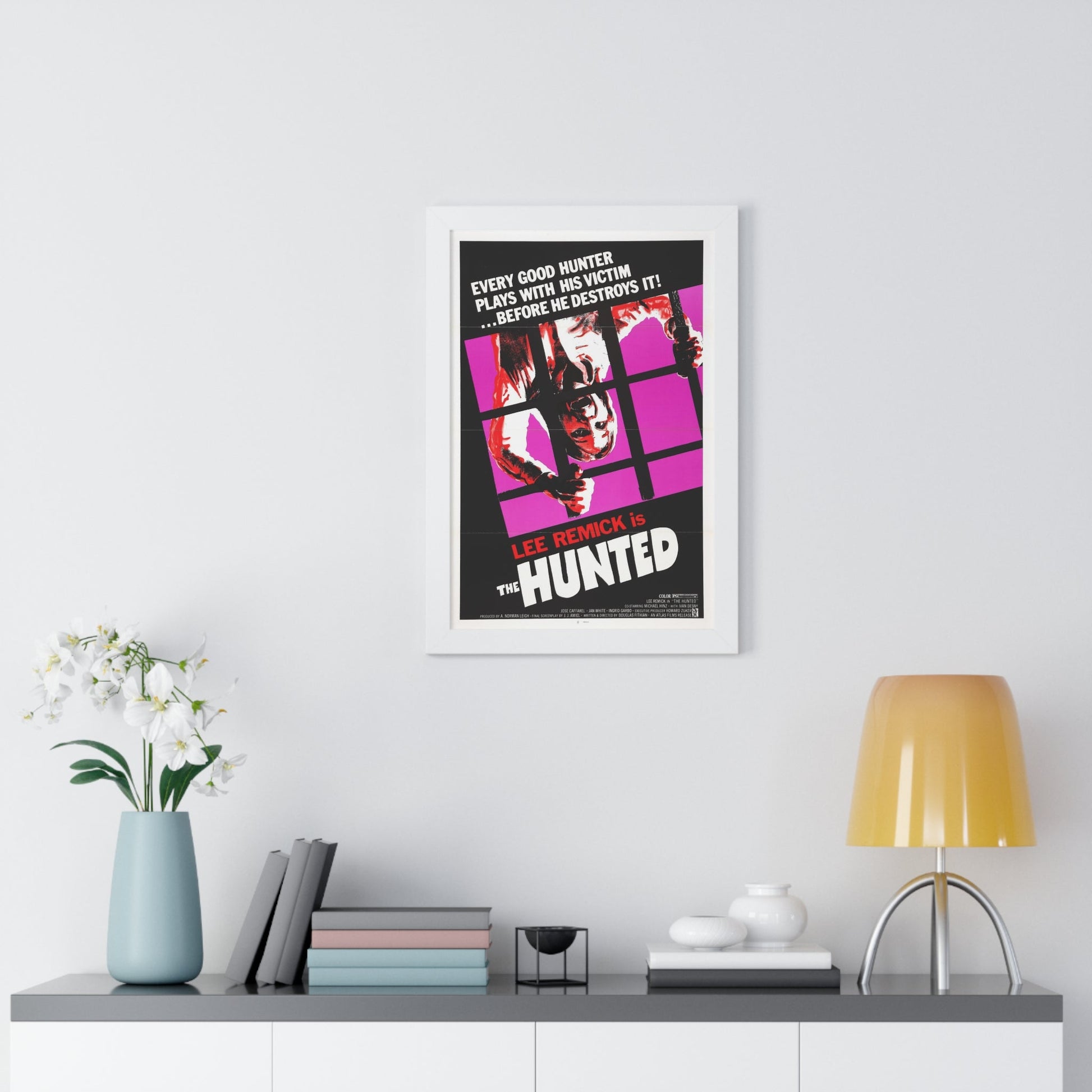 THE HUNTED 1974 - Framed Movie Poster-The Sticker Space