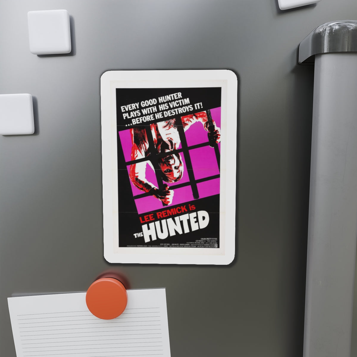 THE HUNTED 1974 Movie Poster - Refrigerator Magnet-The Sticker Space