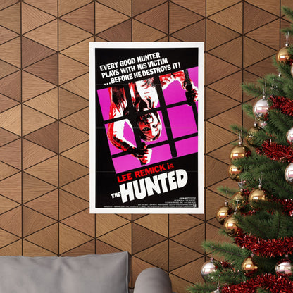 THE HUNTED 1974 - Paper Movie Poster-The Sticker Space