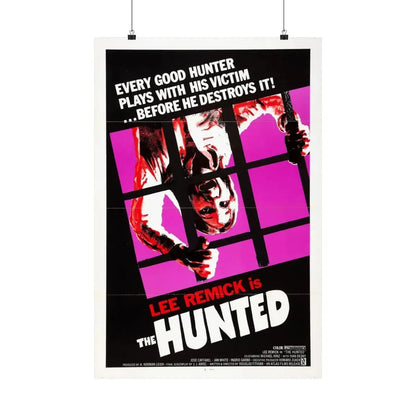 THE HUNTED 1974 - Paper Movie Poster 20″ x 30″ Matte - The Sticker Space