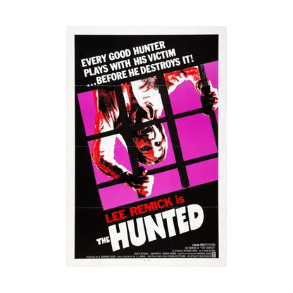 THE HUNTED 1974 - Paper Movie Poster - The Sticker Space