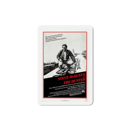 The Hunter 1980 Movie Poster Refrigerator Magnet 3 Inch - The Sticker Space