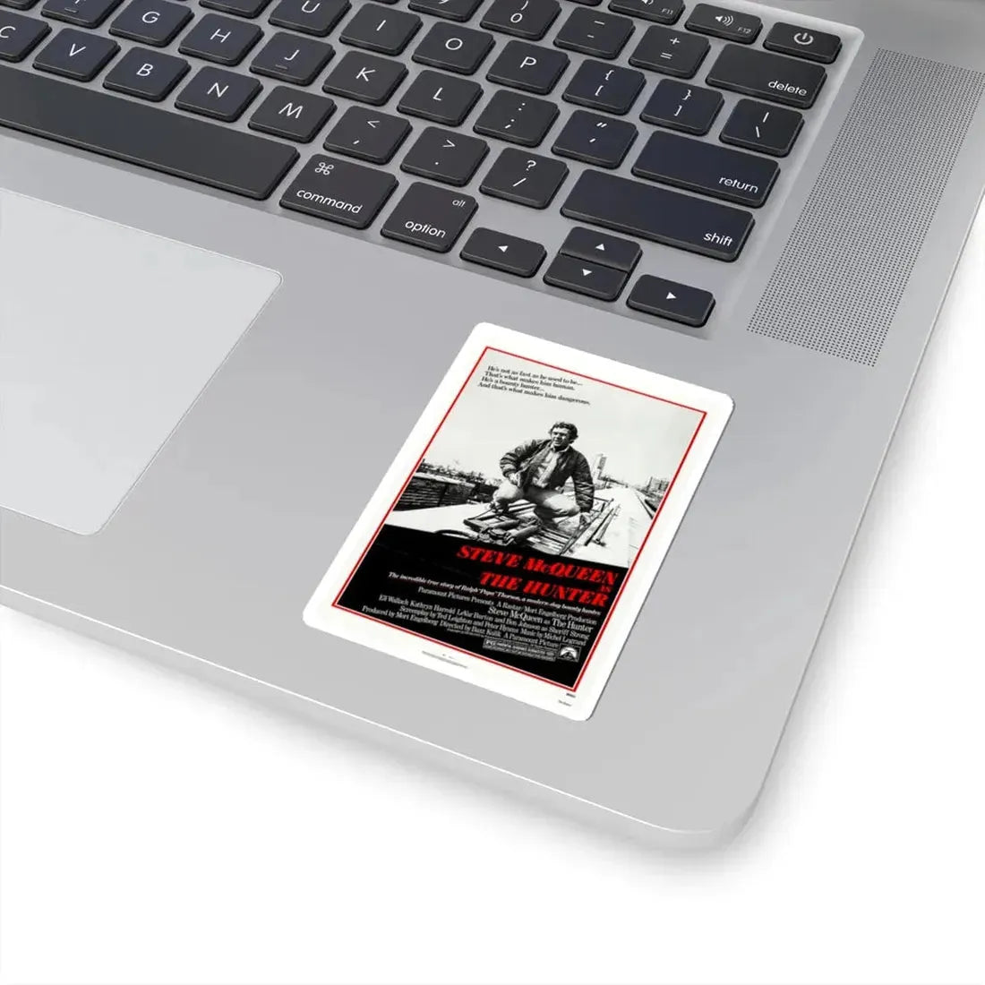 The Hunter 1980 Movie Poster - STICKER Vinyl Kiss-Cut Decal - The Sticker Space