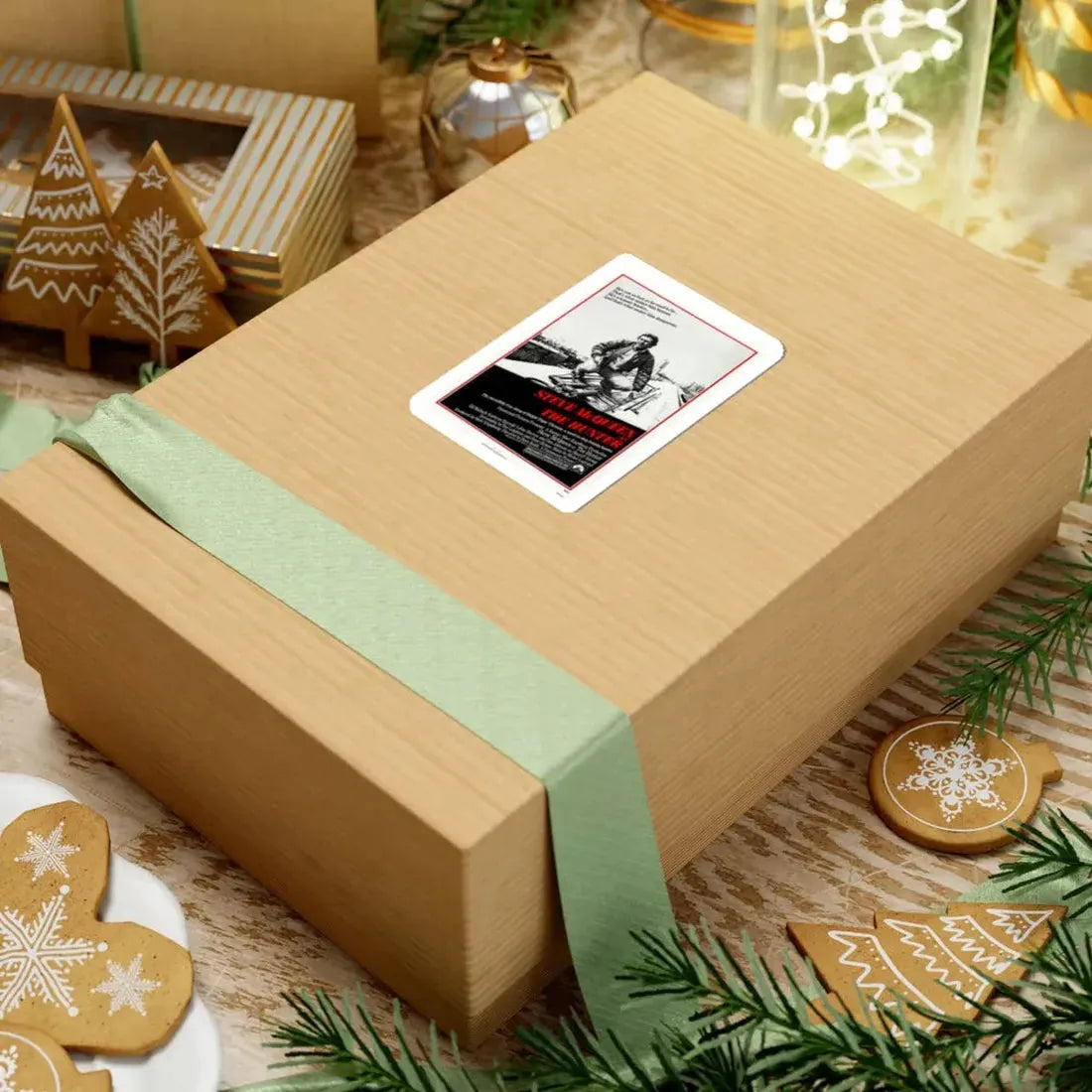 The Hunter 1980 Movie Poster - STICKER Vinyl Kiss-Cut Decal - The Sticker Space