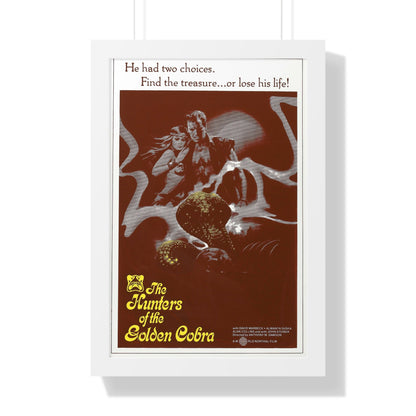 THE HUNTERS OF THE GOLDEN COBRA (2) 1982 - Framed Movie Poster-16″ x 24″-The Sticker Space