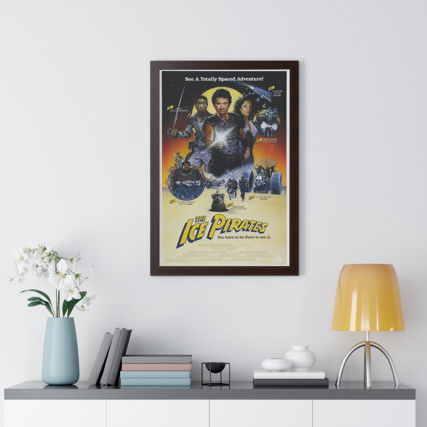 THE ICE PIRATES 1984 - Framed Movie Poster-The Sticker Space