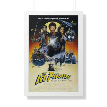 THE ICE PIRATES 1984 - Framed Movie Poster 20" x 30" White - The Sticker Space