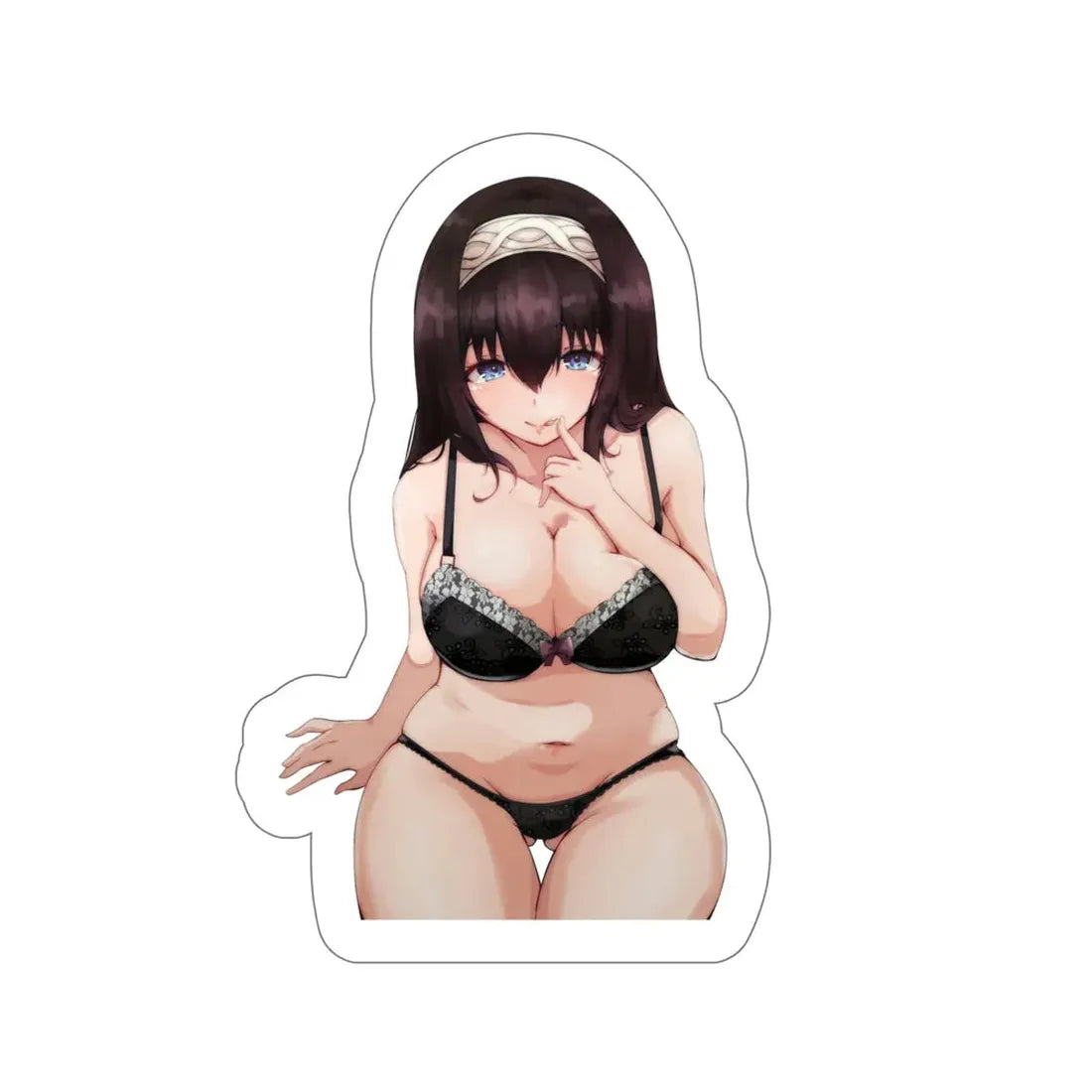 THE iDOLM@STER Cinderella Girls - Fumika Sagisawa v2 (Anime/Ecchi/Waifu) STICKER Vinyl Die-Cut Decal 6 Inch - The Sticker Space