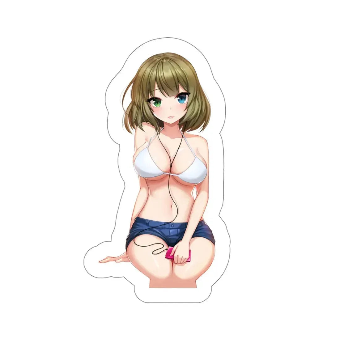 THE iDOLM@STER Cinderella Girls - Kaede Takagaki v2 (Anime/Ecchi/Waifu) STICKER Vinyl Die-Cut Decal 4 Inch - The Sticker Space