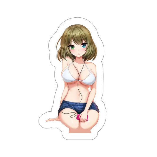 THE iDOLM@STER Cinderella Girls - Kaede Takagaki v2 (Anime/Ecchi/Waifu) STICKER Vinyl Die-Cut Decal 6 Inch - The Sticker Space