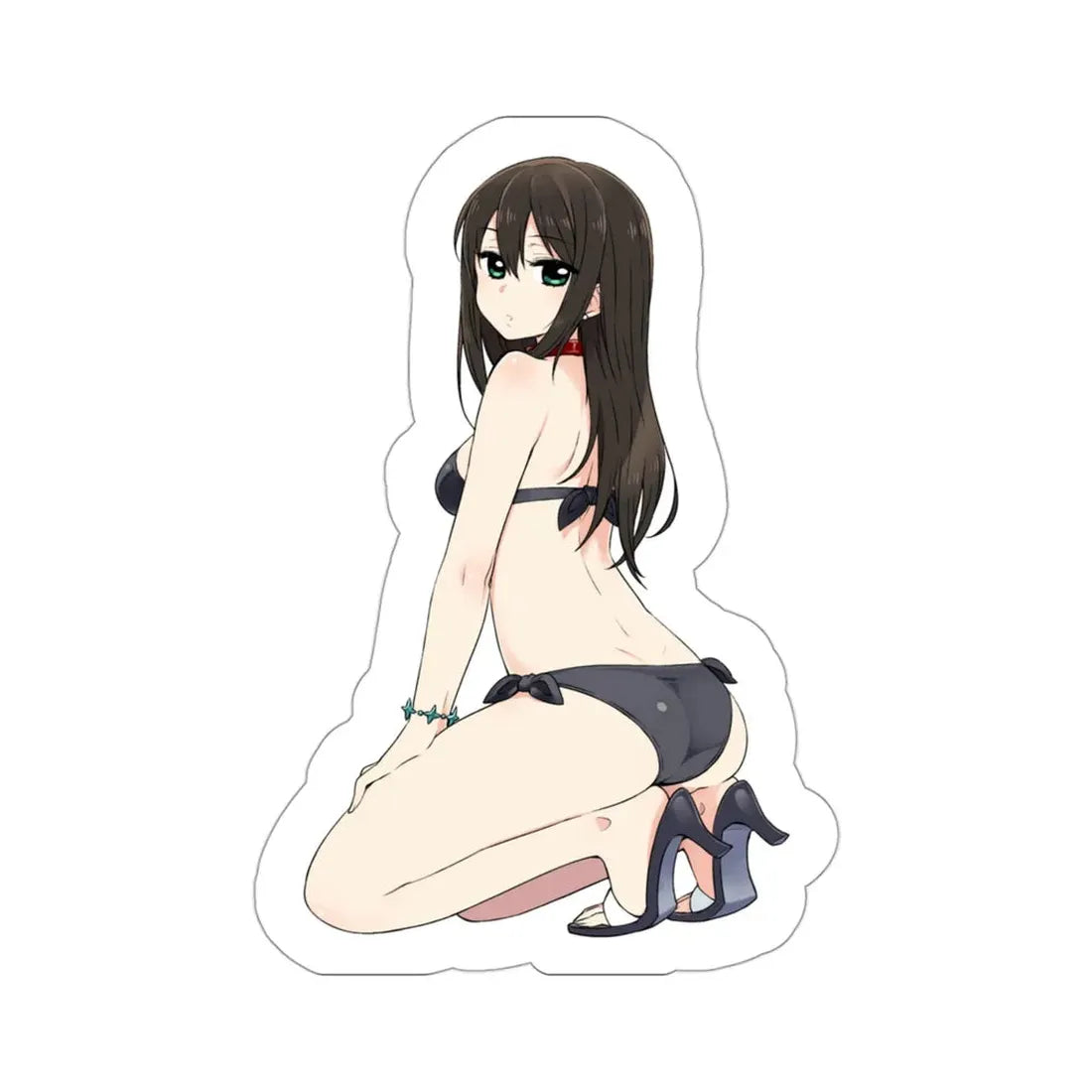 THE iDOLM@STER Cinderella Girls - Rin Shibuya (Anime/Ecchi/Waifu) STICKER Vinyl Die-Cut Decal 3 Inch - The Sticker Space