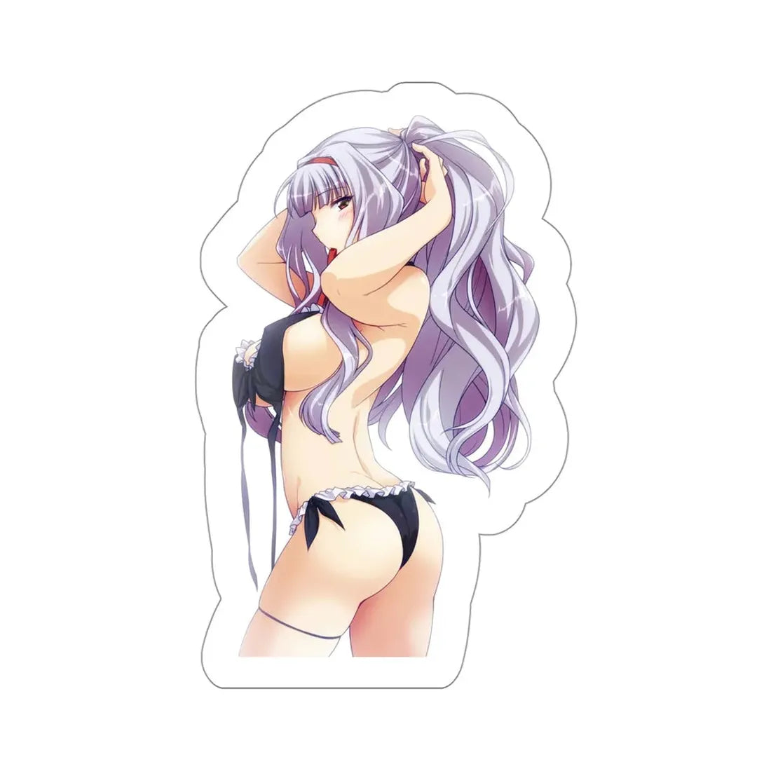 THE iDOLM@STER - Takane Shijou v3 (Anime/Ecchi/Waifu) STICKER Vinyl Die-Cut Decal 4 Inch - The Sticker Space