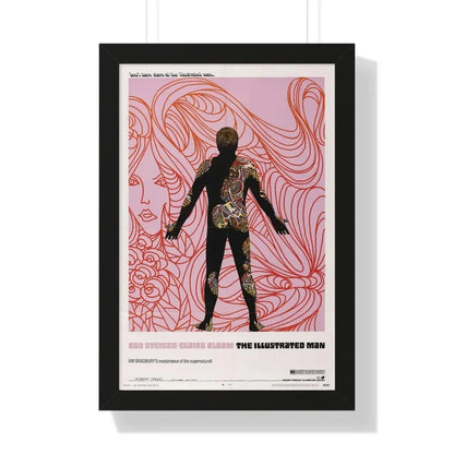 THE ILLUSTRATED MAN 1969 - Framed Movie Poster 16″ x 24″ Black - The Sticker Space