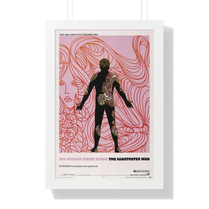 THE ILLUSTRATED MAN 1969 - Framed Movie Poster 16″ x 24″ White - The Sticker Space