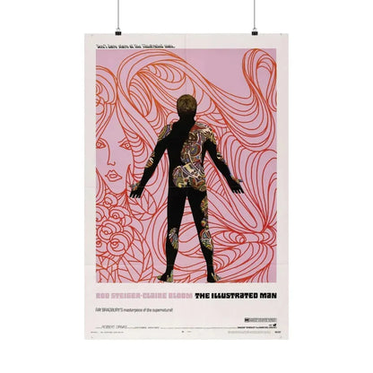 THE ILLUSTRATED MAN 1969 - Paper Movie Poster 24″ x 36″ Matte - The Sticker Space