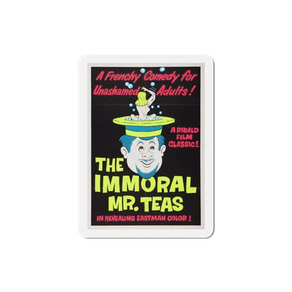 The Immoral Mr Teas 1959 v2 Movie Poster Refrigerator Magnet 3 Inch - The Sticker Space