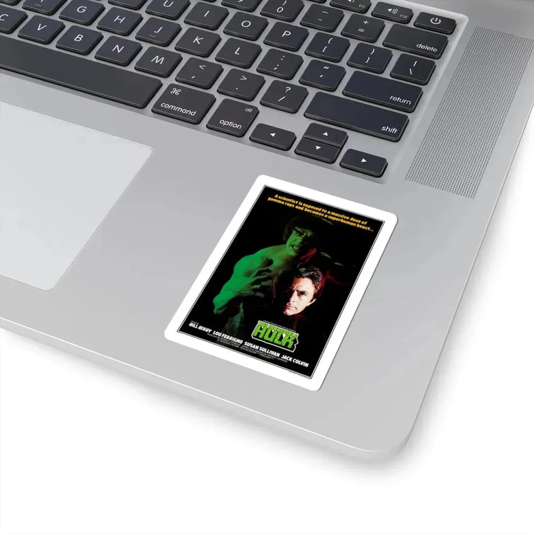 THE INCREDIBLE HULK (FERRIGNO) 1977 Movie Poster - STICKER Vinyl Kiss-Cut Decal - The Sticker Space