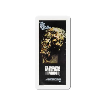 THE INCREDIBLE MELTING MAN 1977 Movie Poster - Refrigerator Magnet 3 Inch Die-Cut - The Sticker Space