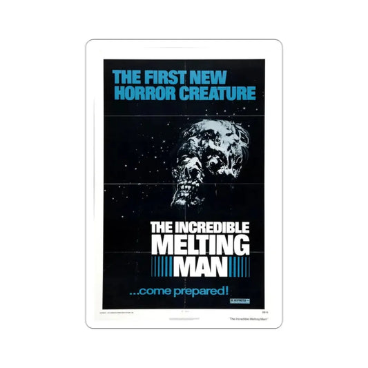 The Incredible Melting Man 1977 Movie Poster STICKER Vinyl Die-Cut Decal 2 Inch - The Sticker Space