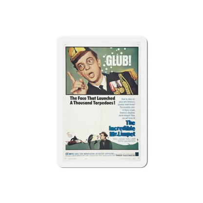 The Incredible Mr Limpet 1964 Movie Poster Refrigerator Magnet 2 Inch - The Sticker Space