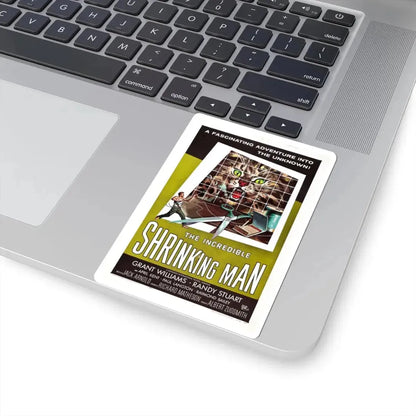THE INCREDIBLE SHRINKING MAN 1957 Movie Poster - STICKER Vinyl Kiss-Cut Decal - The Sticker Space