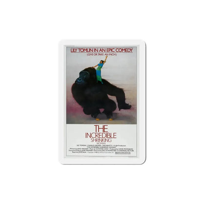 The Incredible Shrinking Woman 1981 Movie Poster Refrigerator Magnet 3 Inch - The Sticker Space