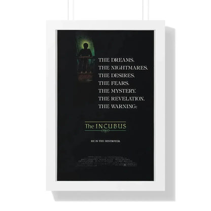 THE INCUBUS 1982 - Framed Movie Poster 16″ x 24″ White - The Sticker Space